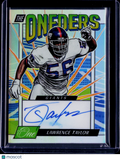 2022 Panini One Lawrence Taylor The Oneders Auto 37/49