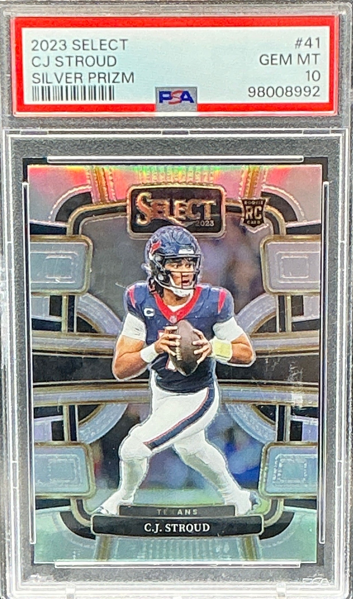 2023 Select CJ Stroud RC Silver Prizm