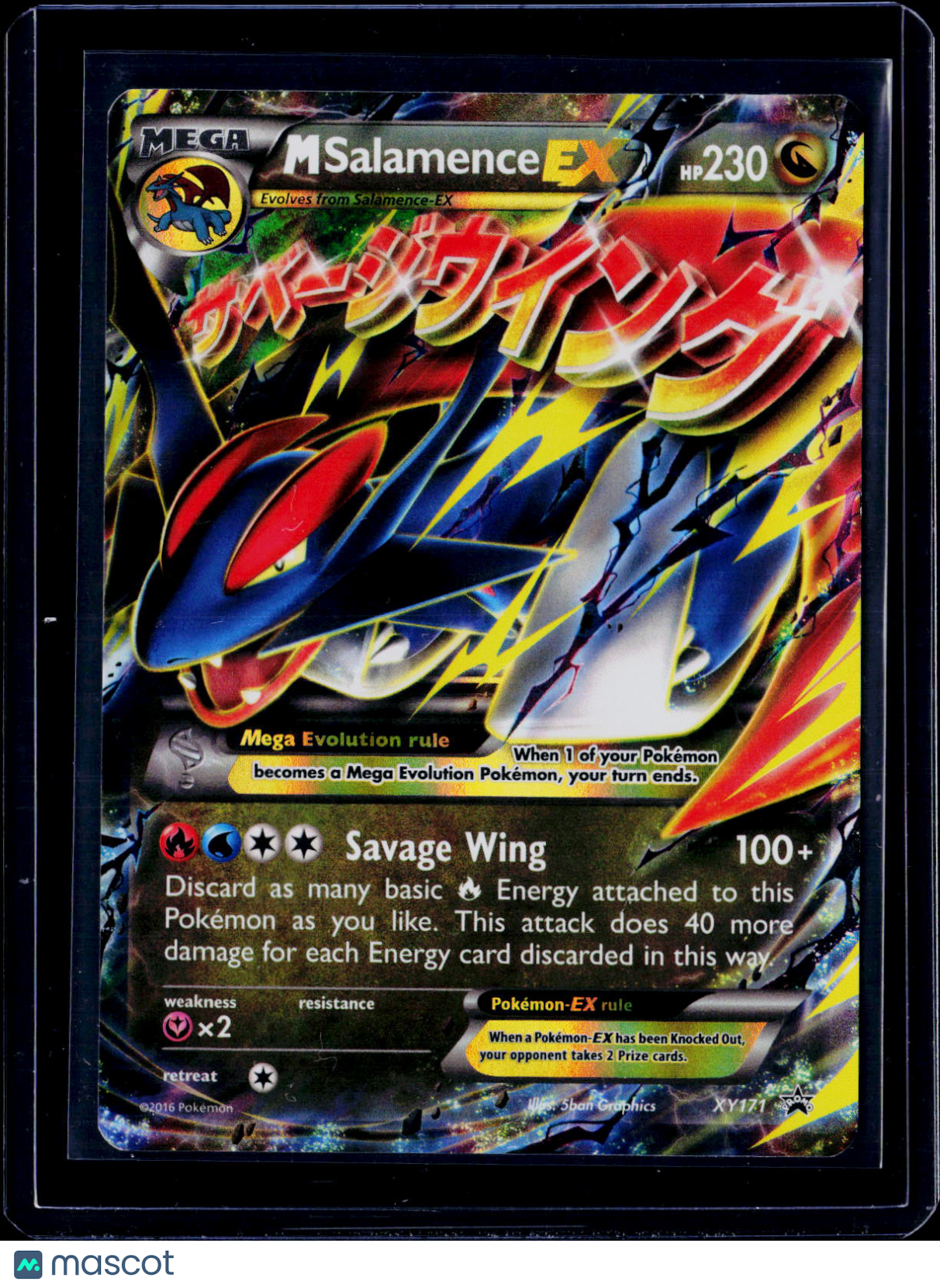 M Salamence EX Promo XY171 Promo