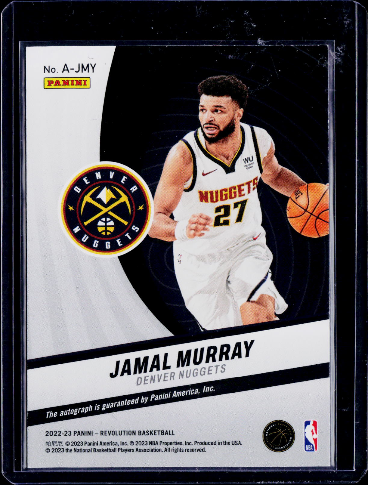2022-23 Revolution Jamal Murray Auto