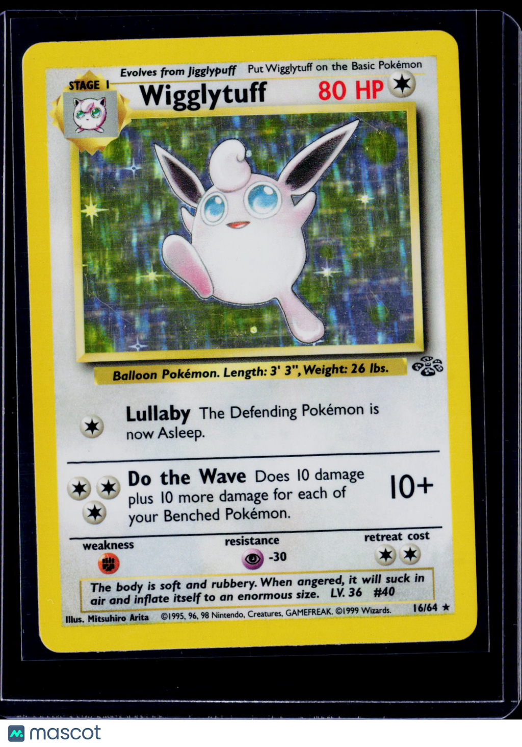 Pokemon Wigglytuff 16 64