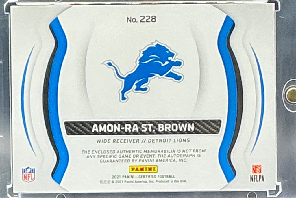 2021 Certified Aman-ra St. Brown RPA 113/299