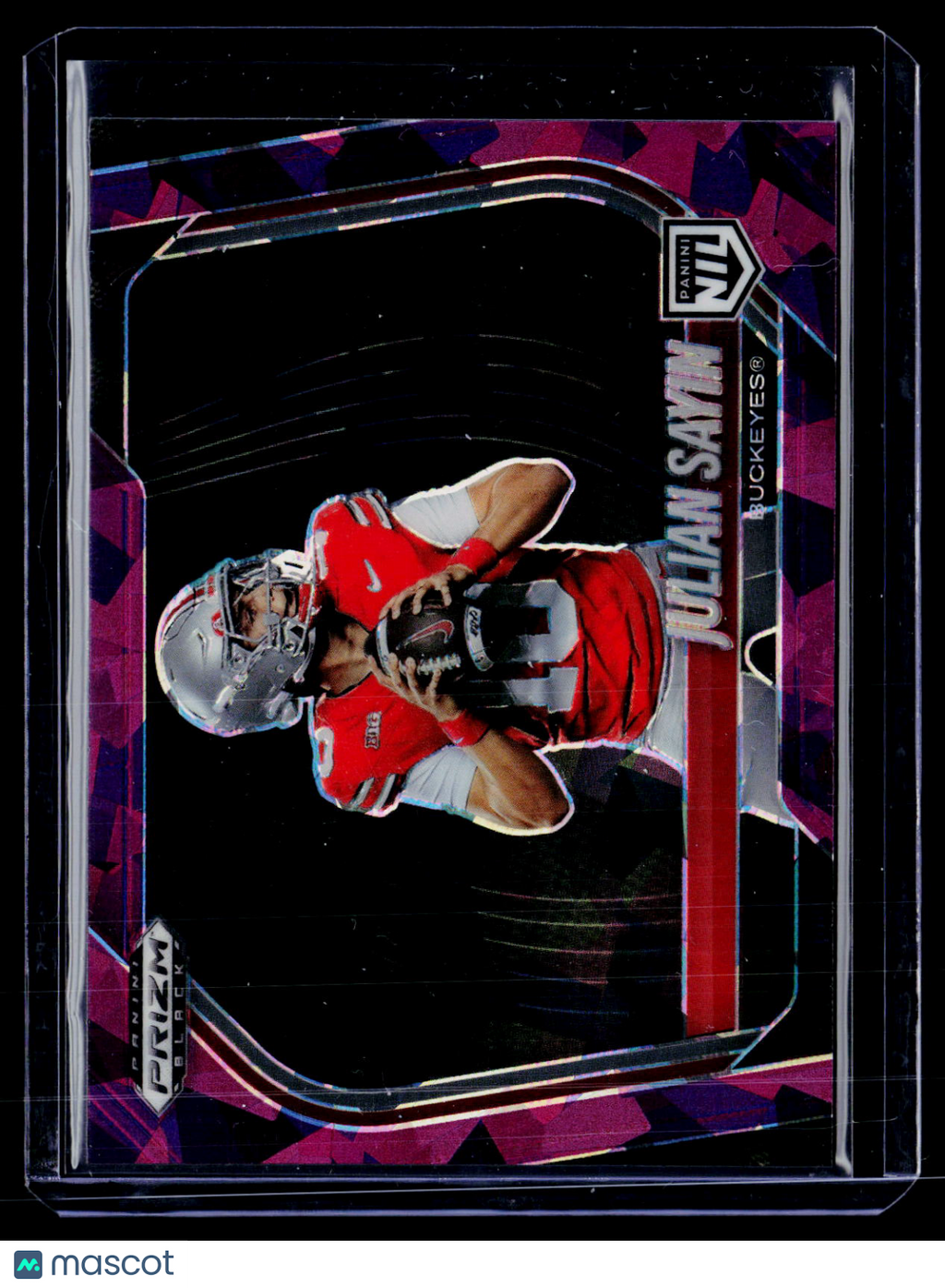 2025 Prizm Black Julian Sayin Purple Cracked Ice 56/149