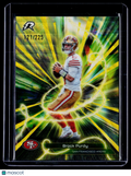 2025 Topps Resurgence Brock Purdy Conductors Yellow Surge 121/225