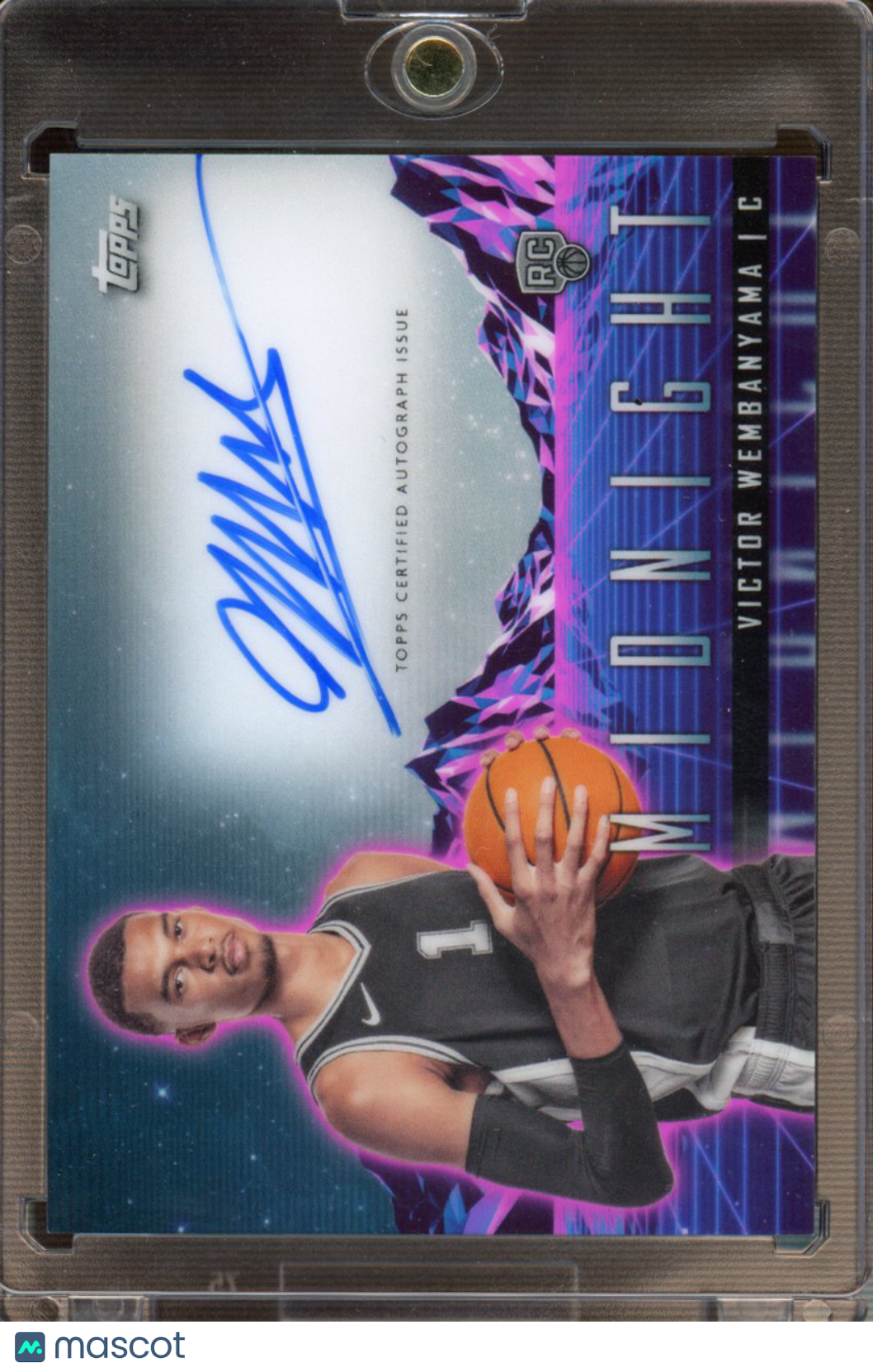 2024 Topps Midnight Victor Wembanyama Rookie Auto RC