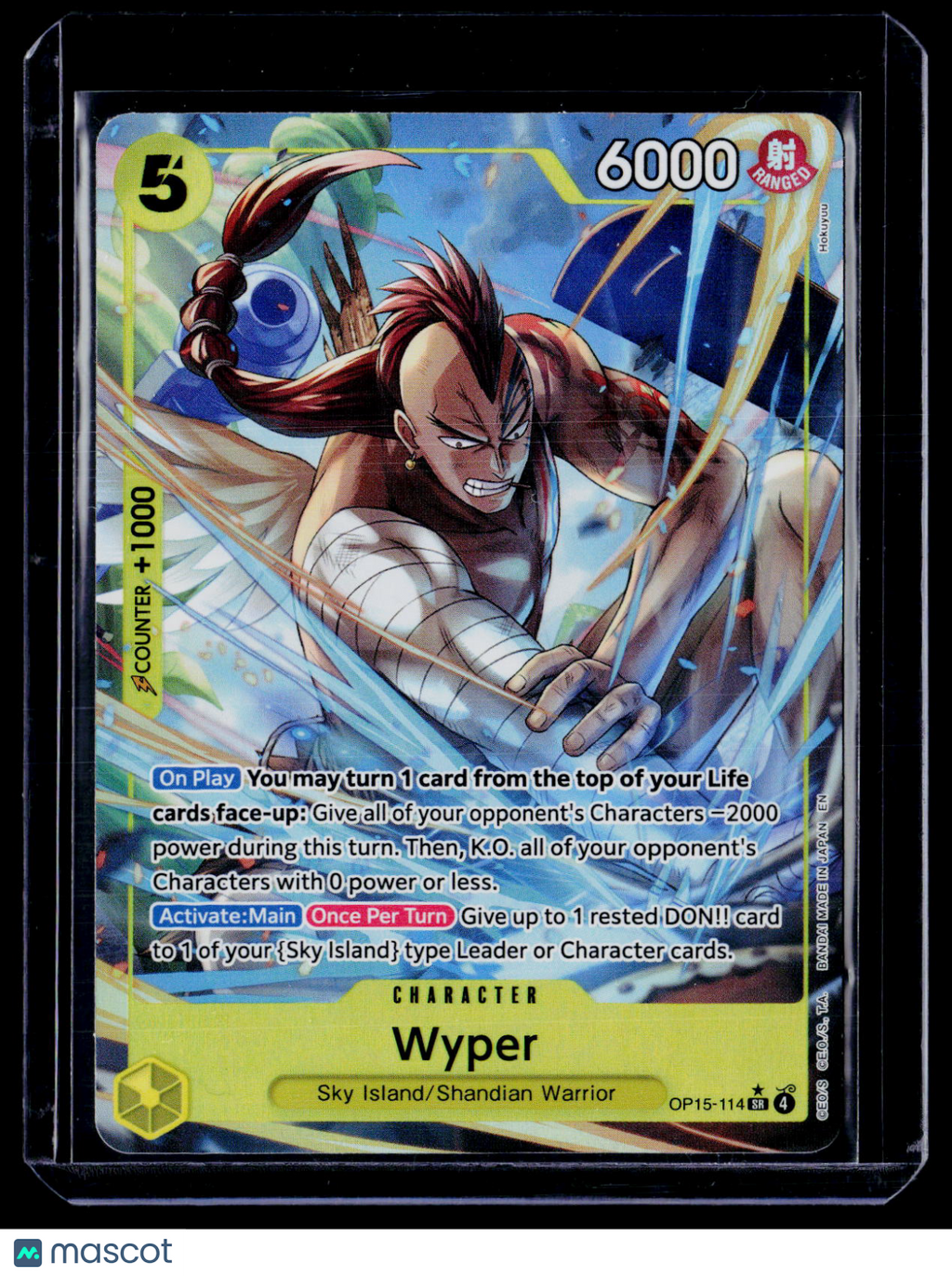 One Piece Wyper Alternate SR OP15-114