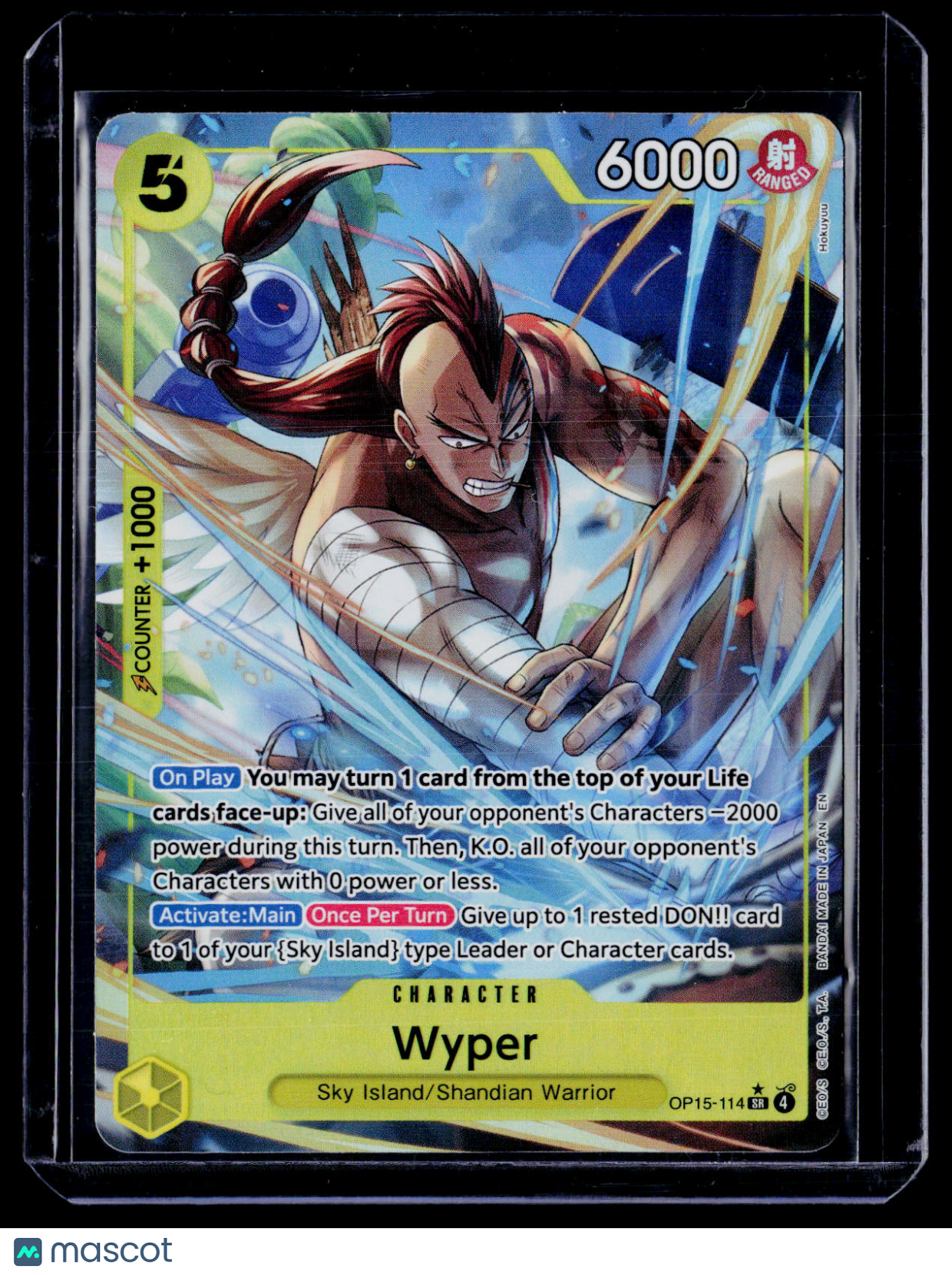 One Piece Wyper Alternate SR OP15-114