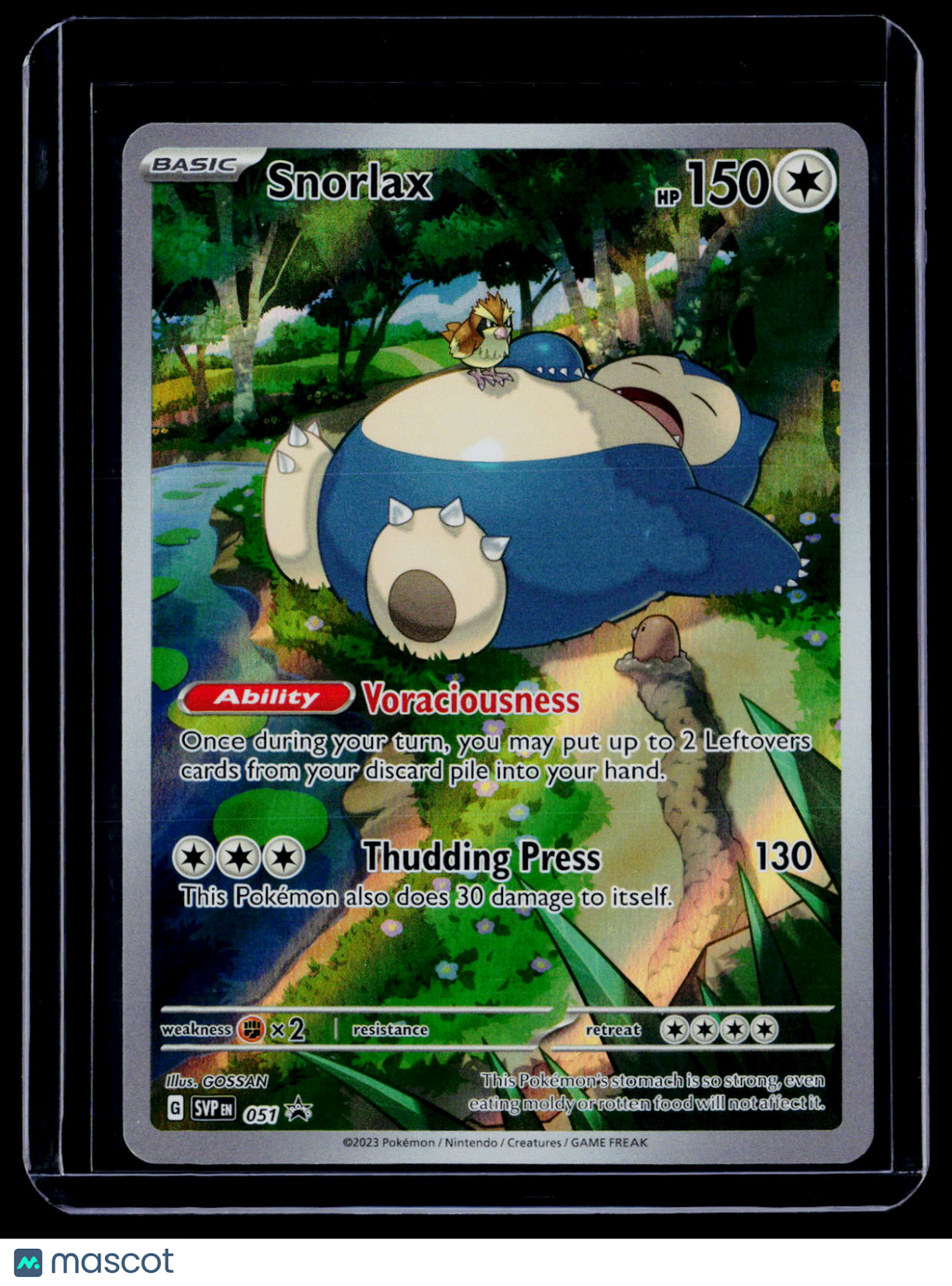 Pokemon Snorlax 051 Promo
