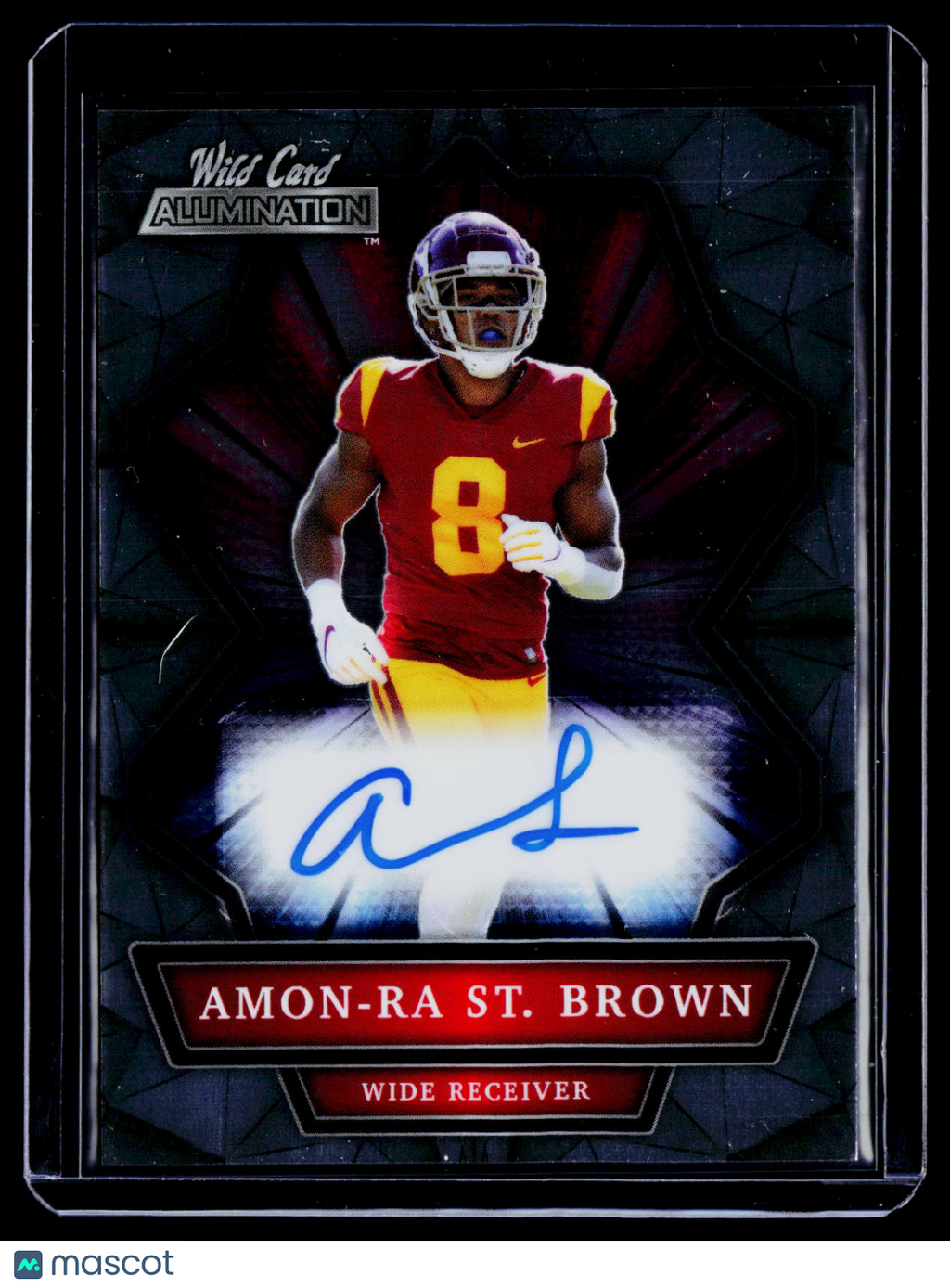 2021 Wild Card Alumination Amon-Ra St. Brown Rookie Auto RC