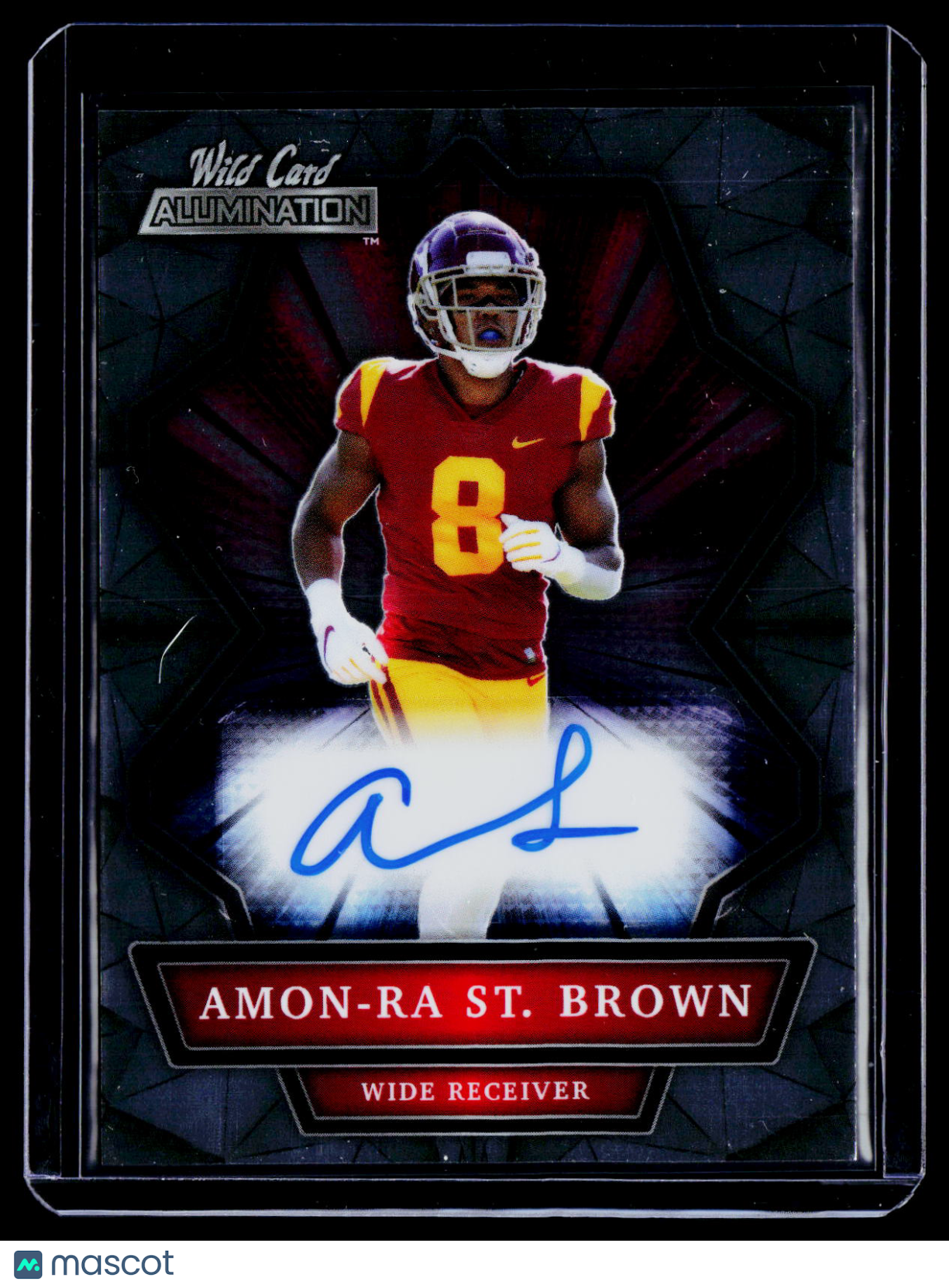 2021 Wild Card Alumination Amon-Ra St. Brown Rookie Auto RC