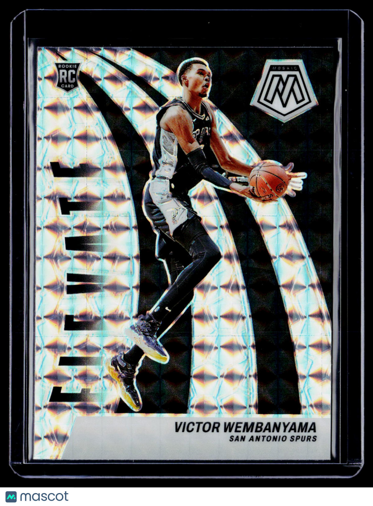 2023 Mosaic Victor Wembanyama Rookie Mosaic Elevate