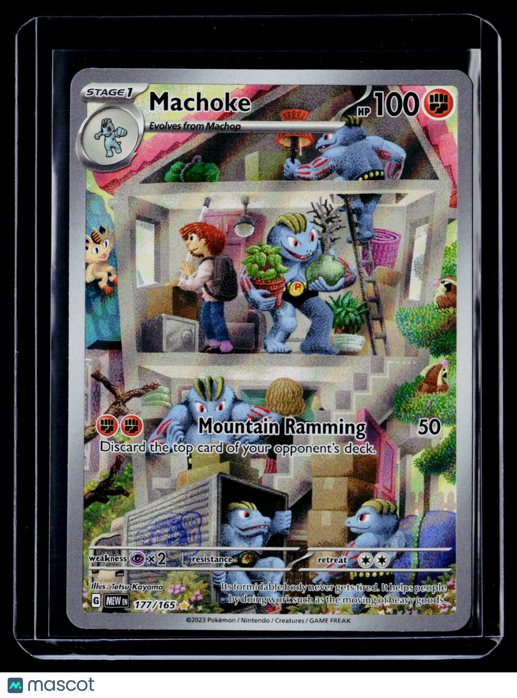Pokemon Machoke 177 165