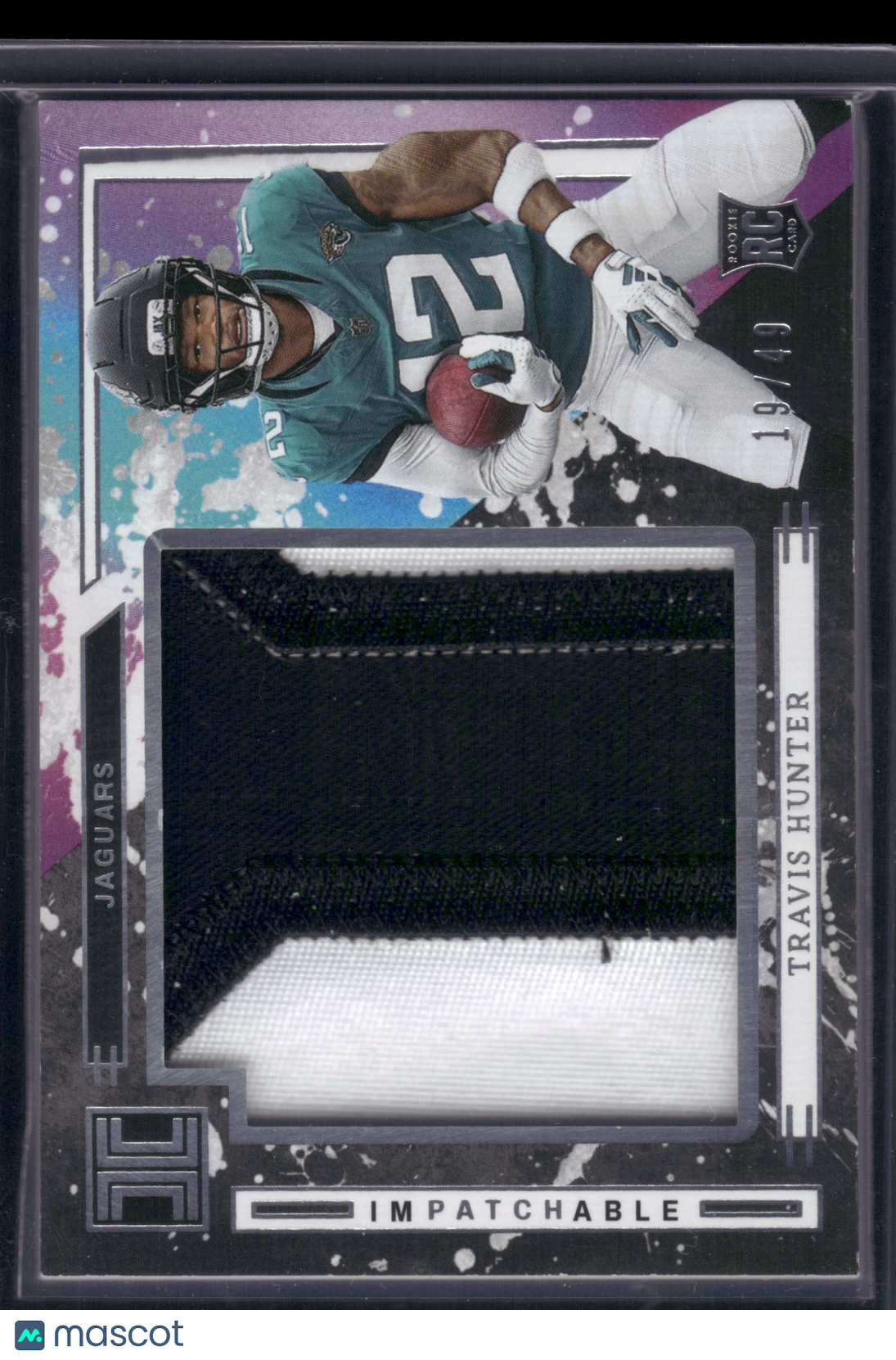 2024 Impeccable Travis Hunter Impatchable Patch 19/49 RC
