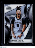 2025 Topps Chrome Black Stephon Castle Refractor 36/299