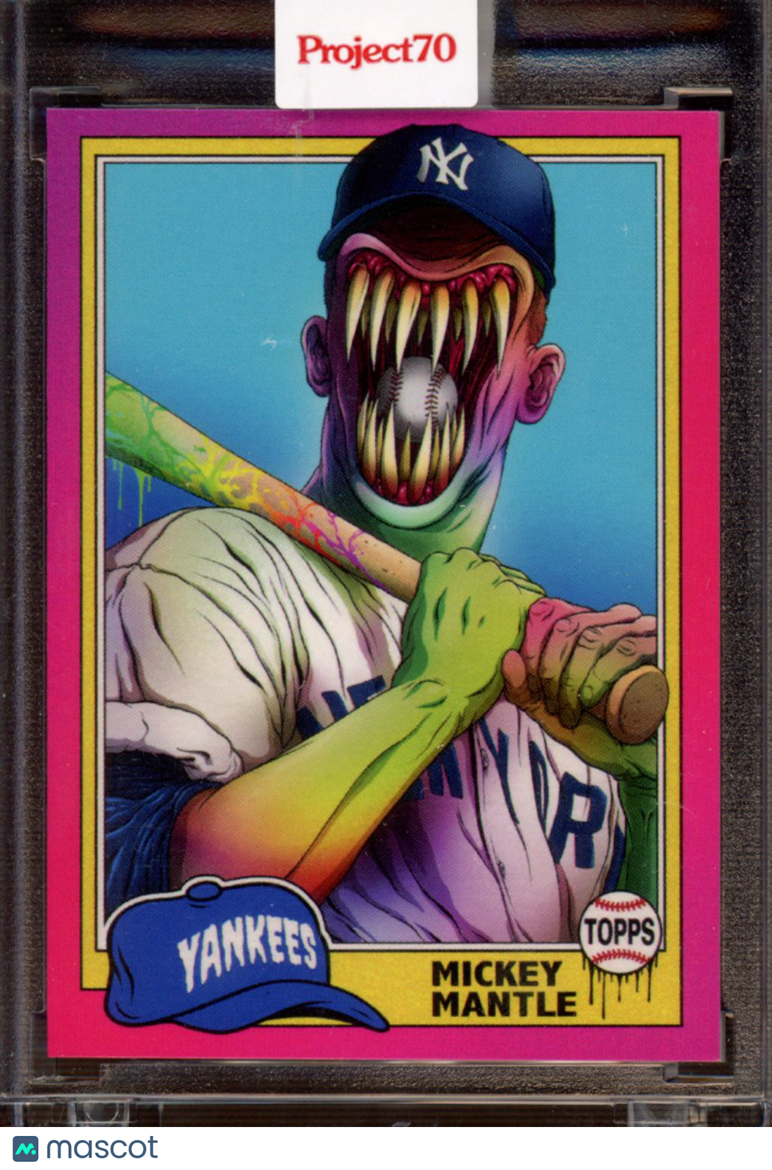 2021 Topps Project 70 Mickey Mantle Alex Pardee 935