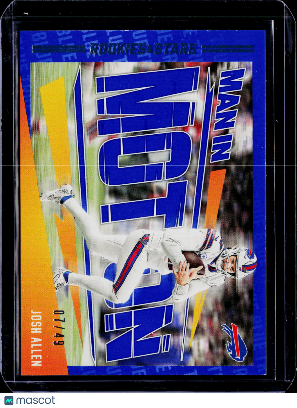2023 Rookies And Stars Josh Allen Man In Motion True Blue /49