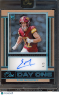 2024 Panini One Luke McCaffrey Day One Auto 4/5