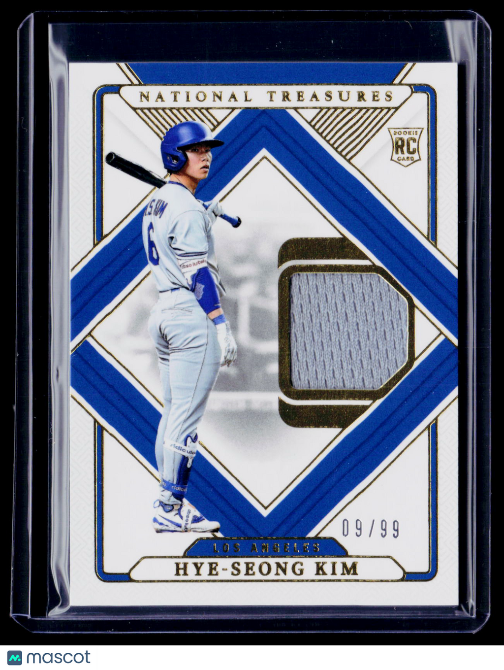 2025 National Treasures Hye-Seong Kim Rookie Patch 9/99 RC