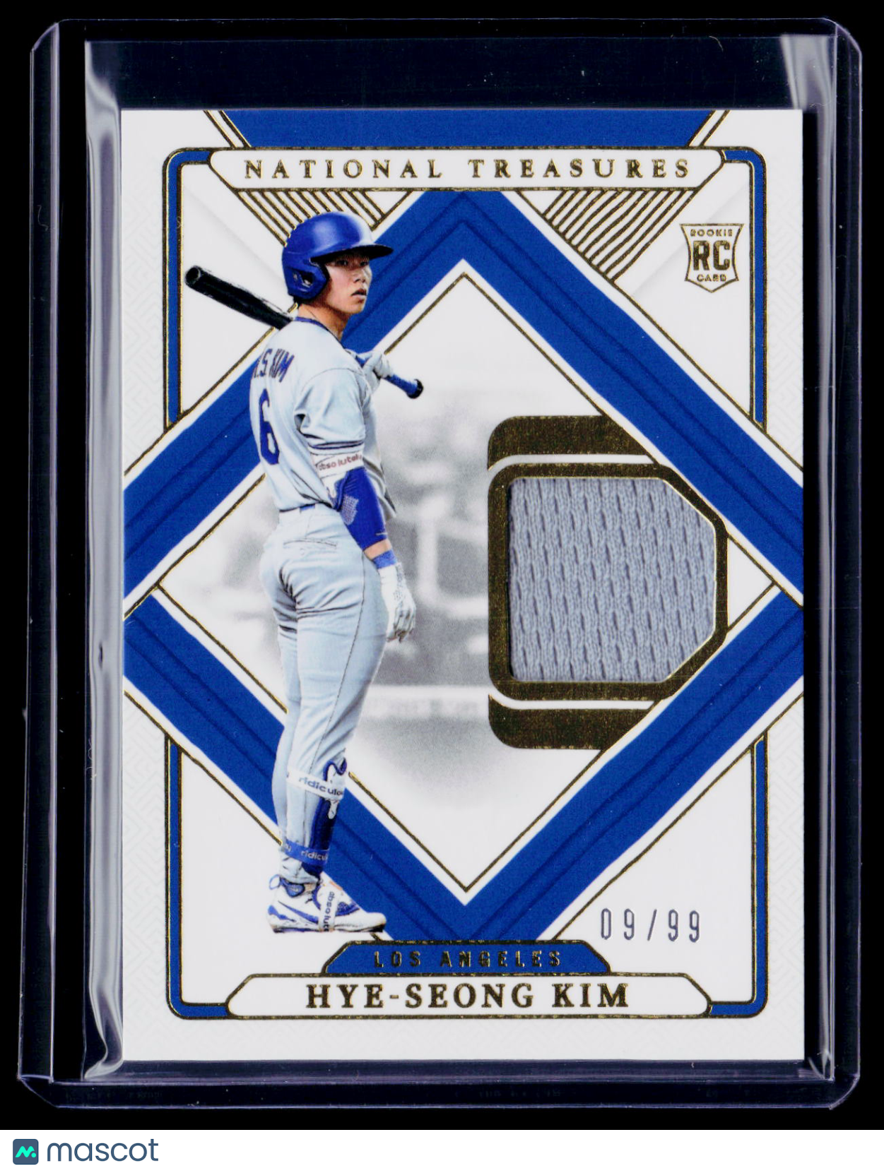 2025 National Treasures Hye-Seong Kim Rookie Patch 9/99 RC