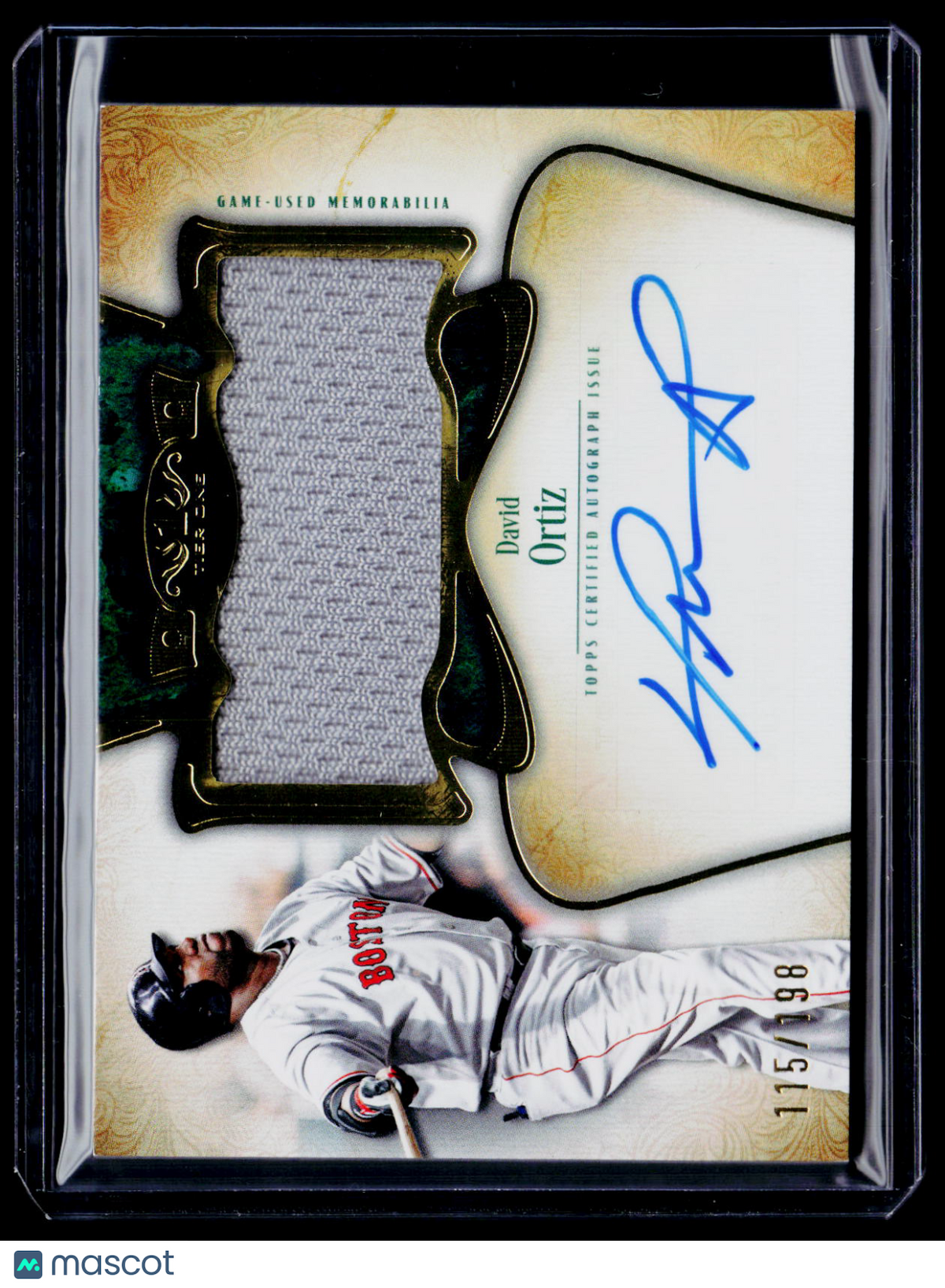 2026 Tier One David Ortiz Patch Auto 115/198