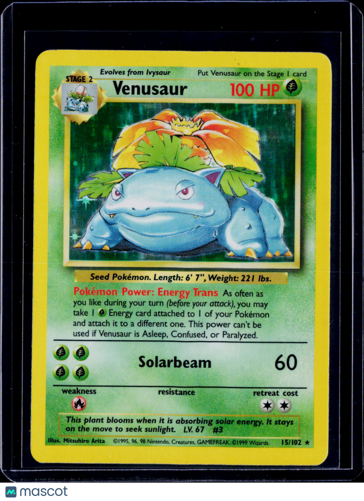 Venusaur Holo 15/102