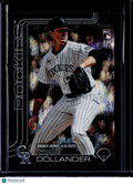 2025 Topps Update Chase Dollander Rookie Black Glitter 10/10 RC
