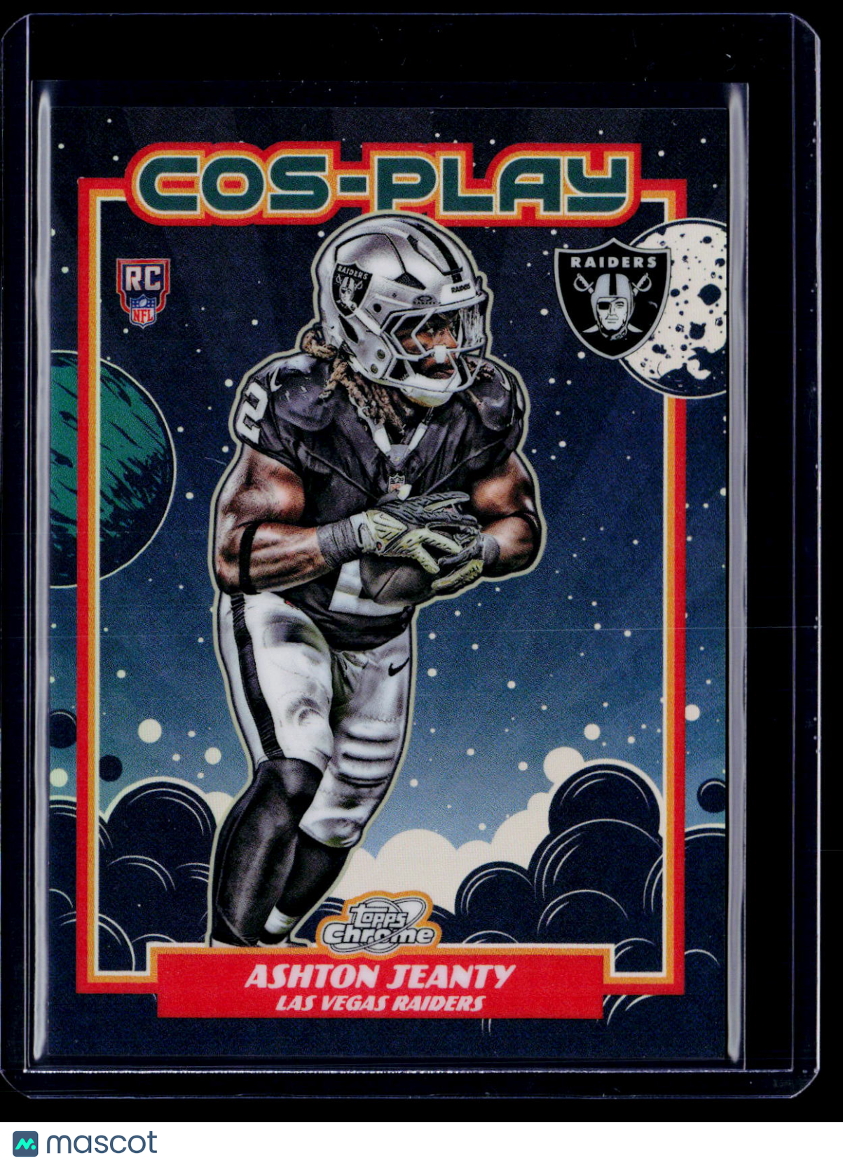 2026 Topps Chrome Cosmic Ashton Jeanty Rookie Cos-Play RC
