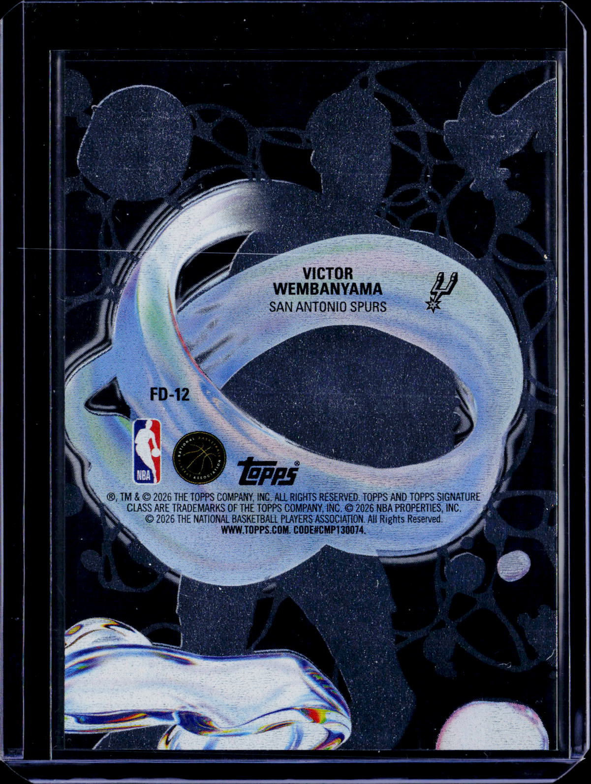 2025-26 Topps Signature Class Basketball Victor Vembanyam Fluidity