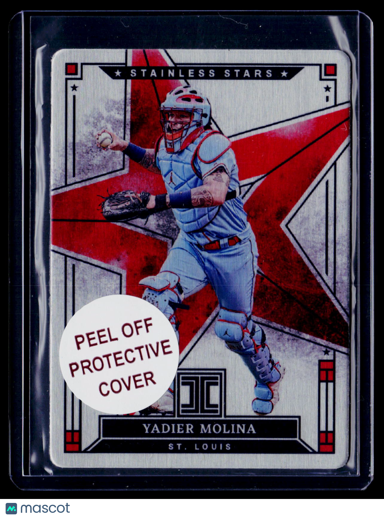 2025 Impeccable Yadier Molina Stainless Stars 57/99