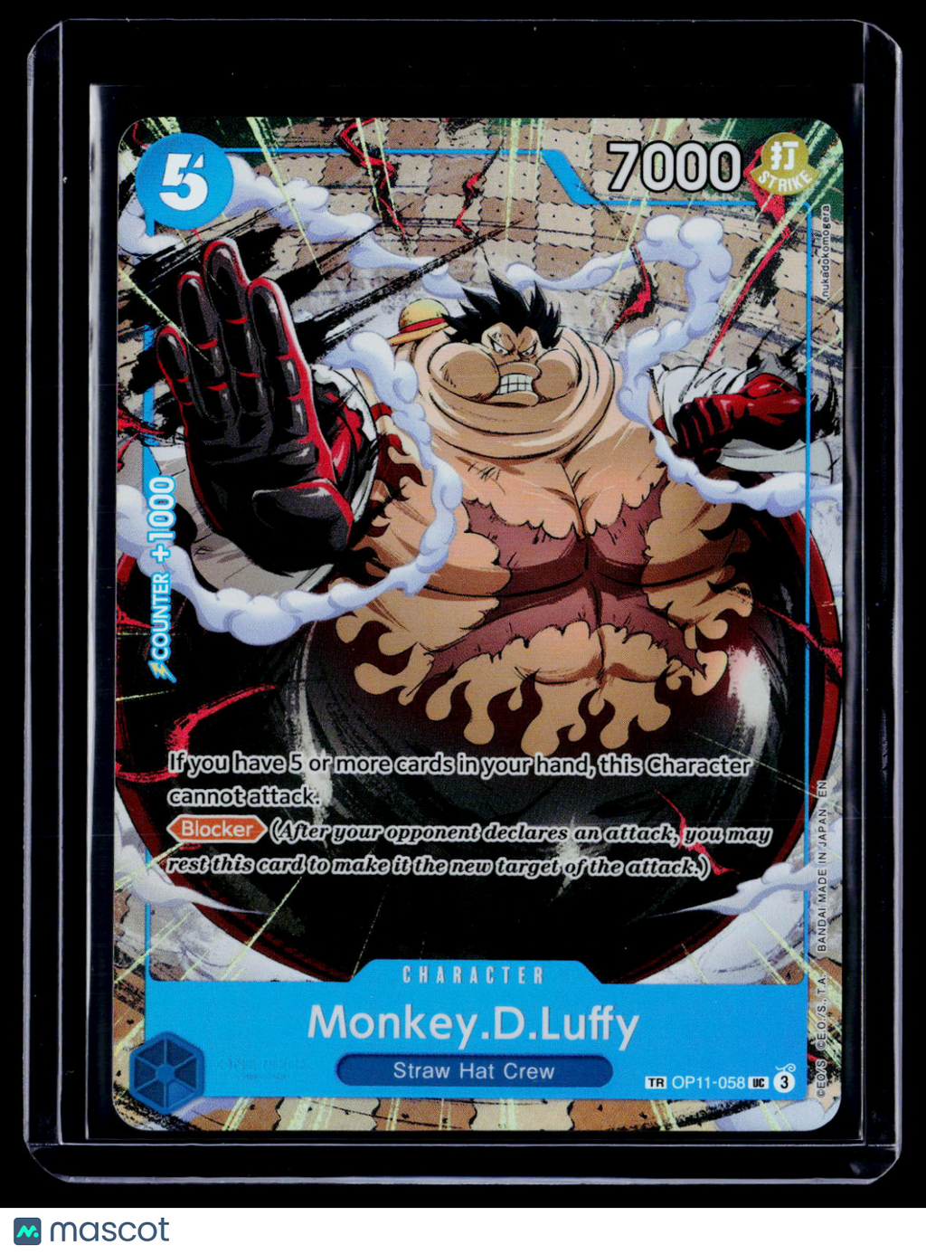 One Piece Monkey.D.Luffy TR UC OP11-058