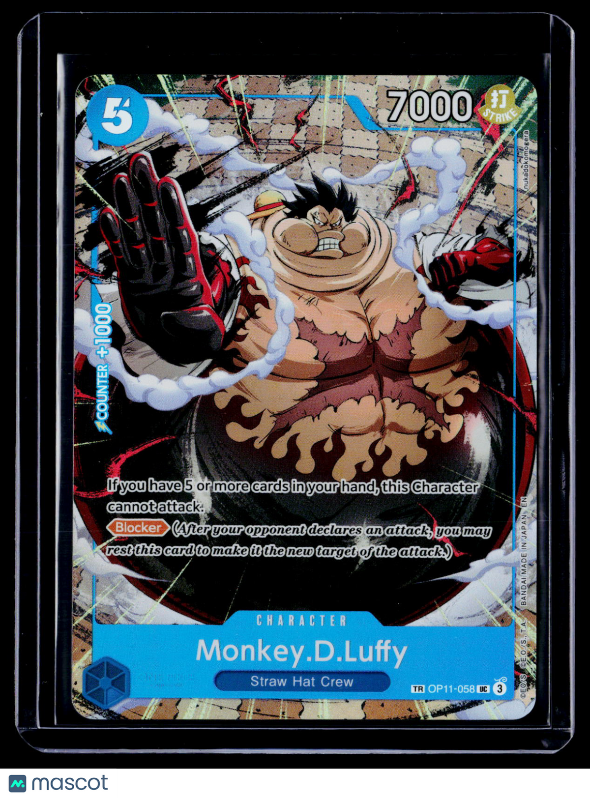 One Piece Monkey.D.Luffy TR UC OP11-058