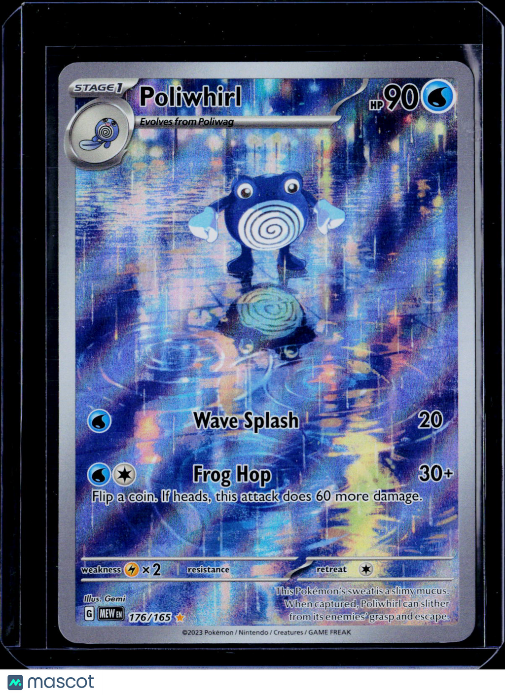 Pokemon Poliwhirl 176 165