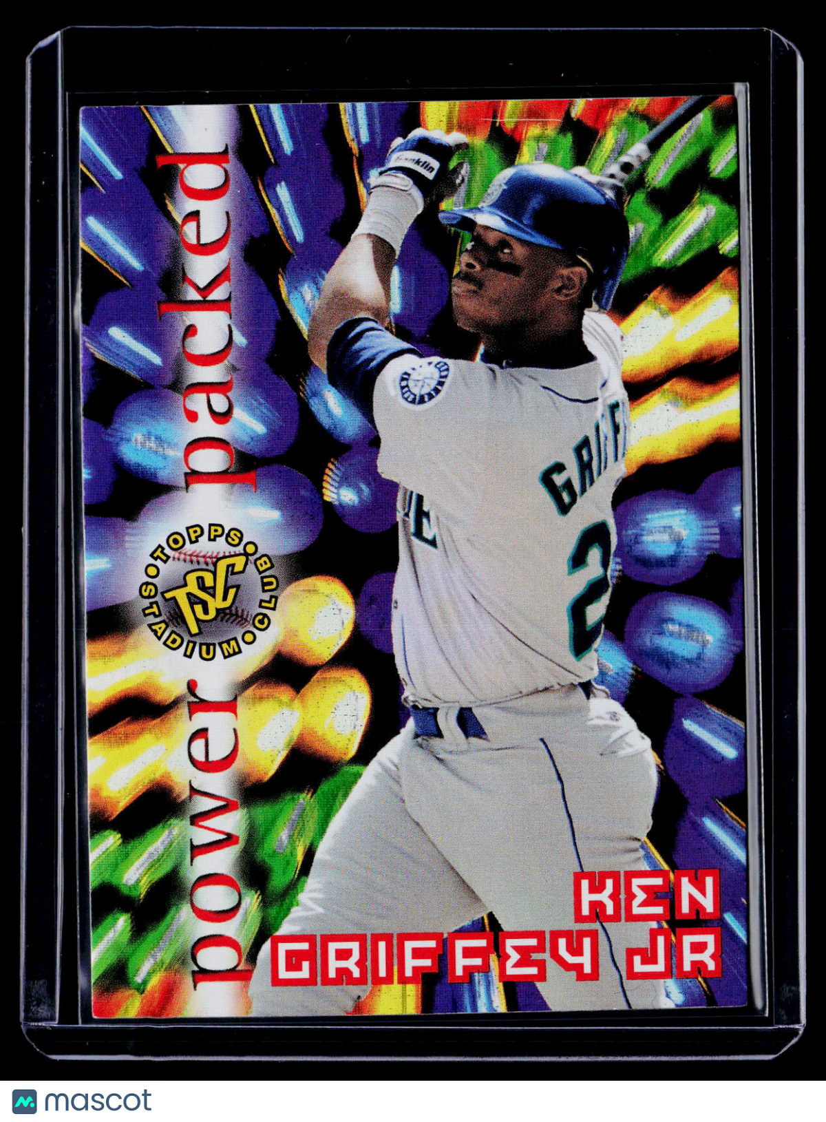 1996 Topps Stadium Club Ken Griffey Jr. Power Packed PP6