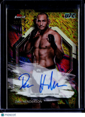 2024 Topps Finest Dan Henderson Gold Shimmer Auto 33/39