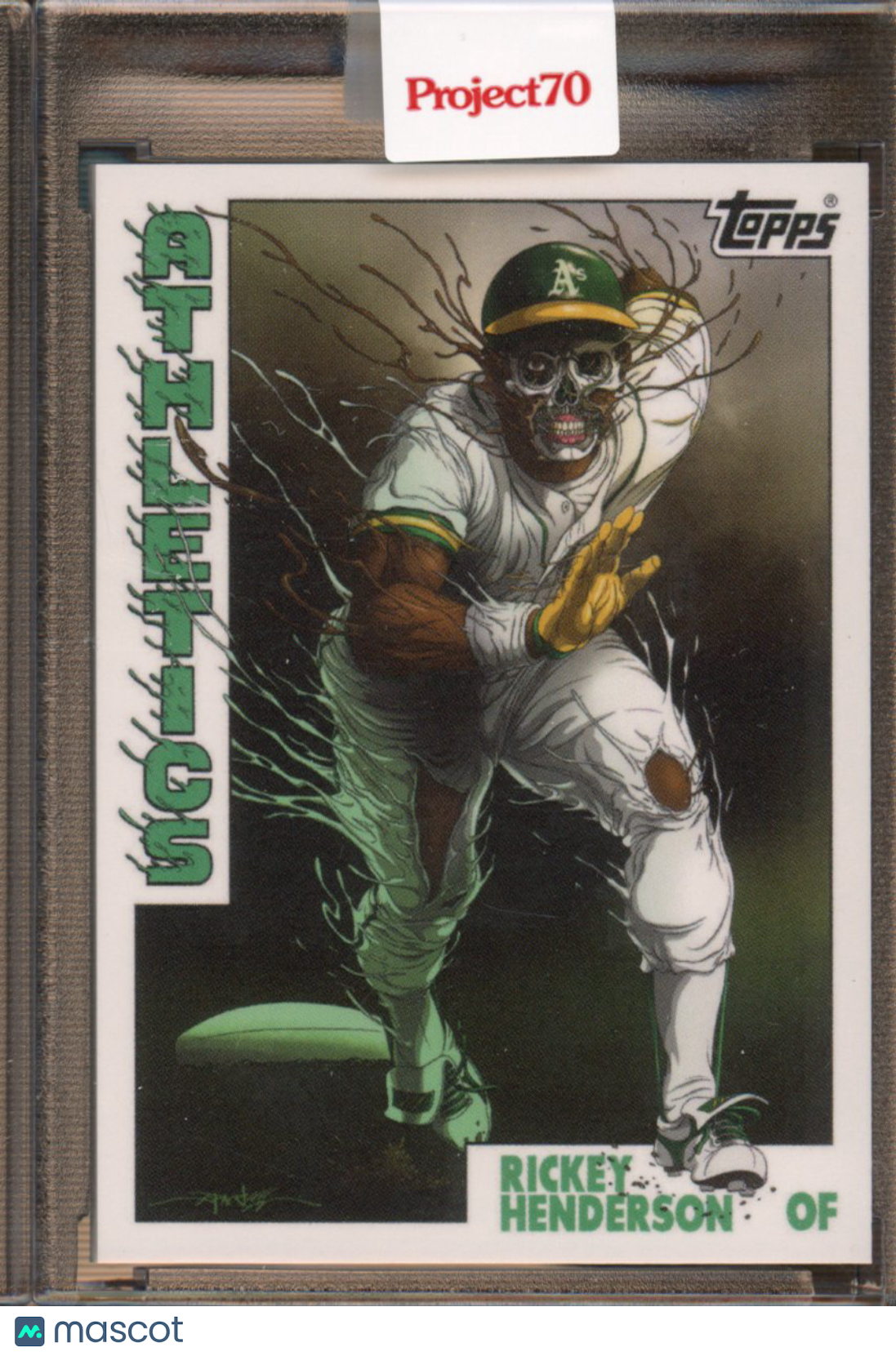 2021 Topps Project 70 Rickey Henderson Alex Pardee 812