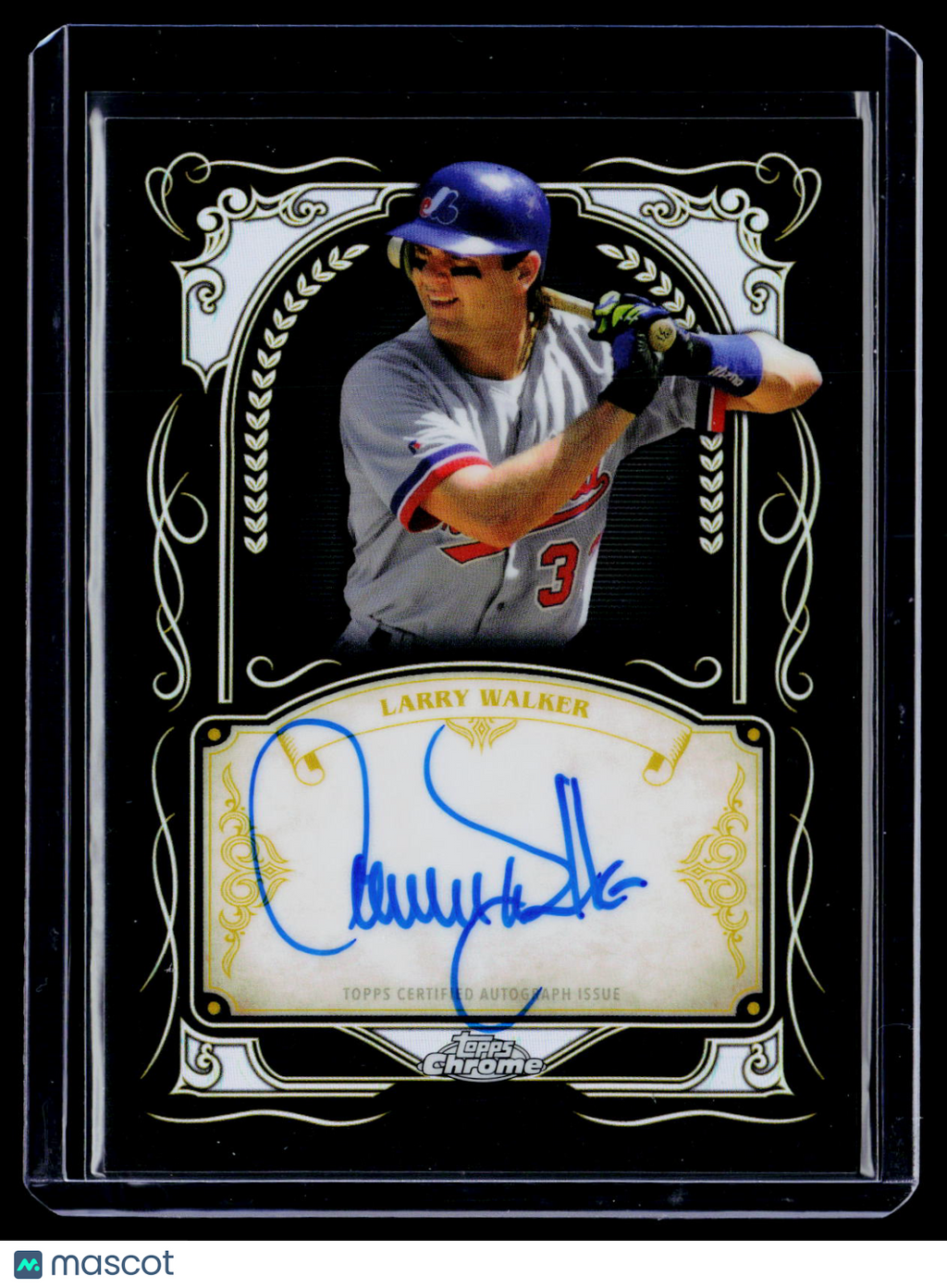 2026 Topps Chrome Larry Walker Ink Strokes Auto