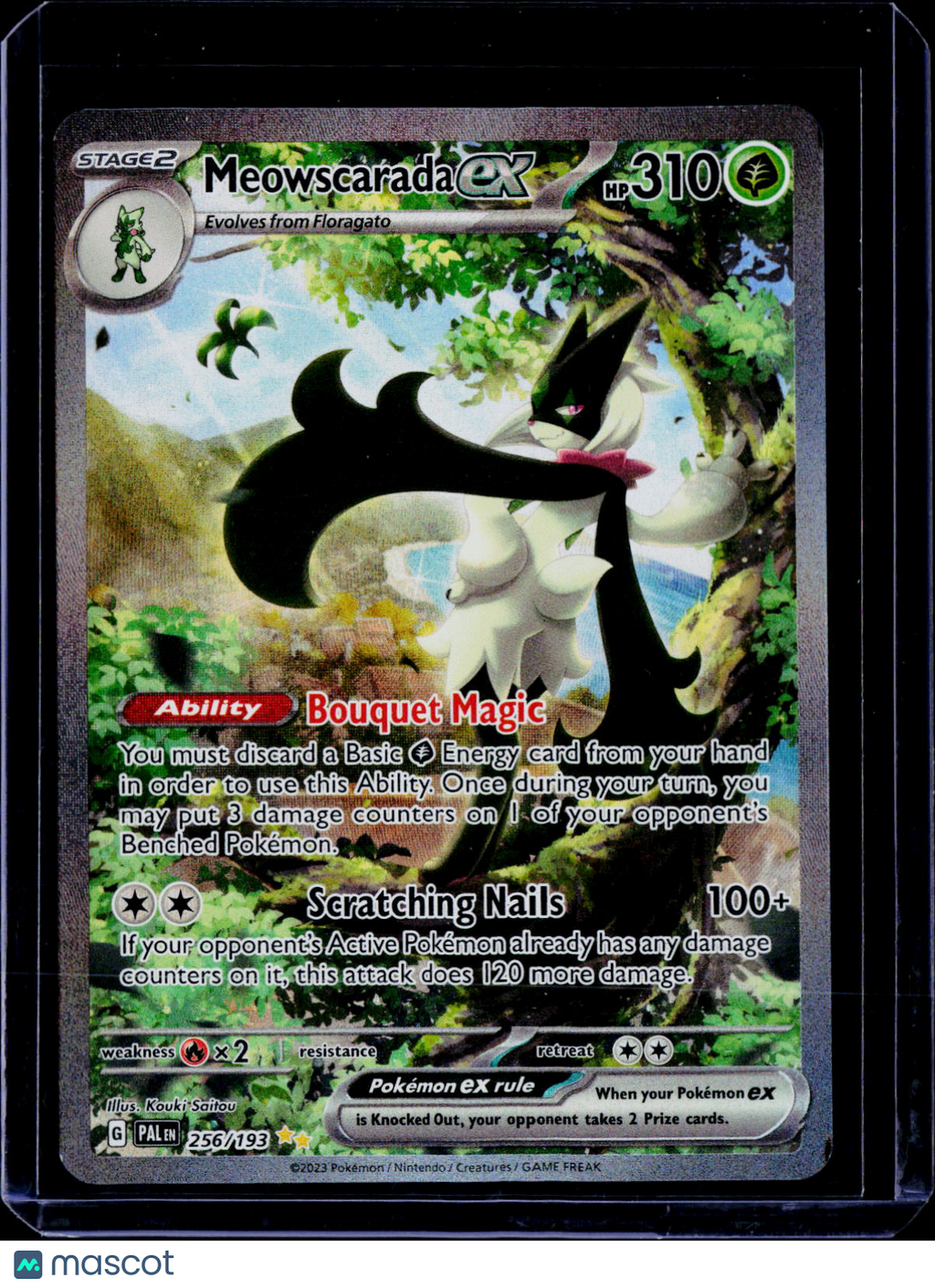 Meowscarada ex 256/193