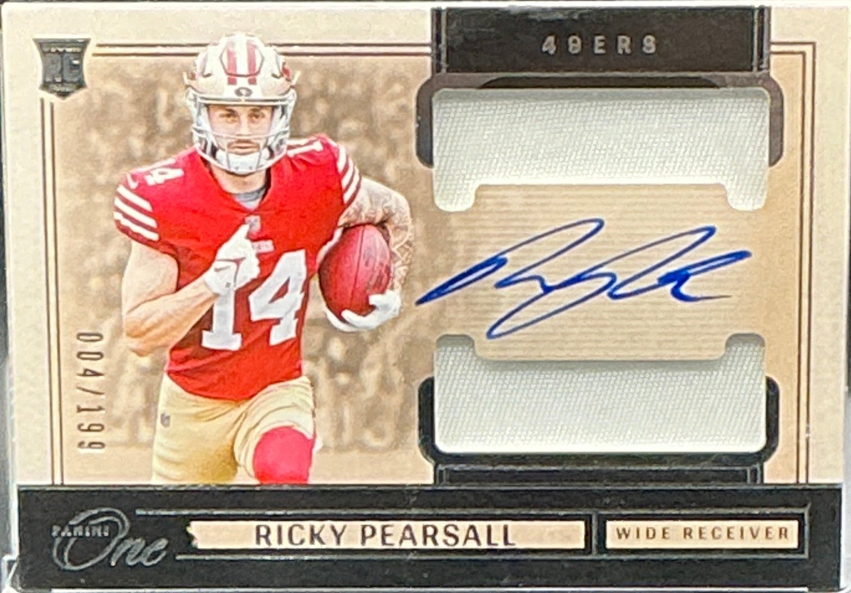 2024 Panini One Ricky Pearsall RPA 004/199