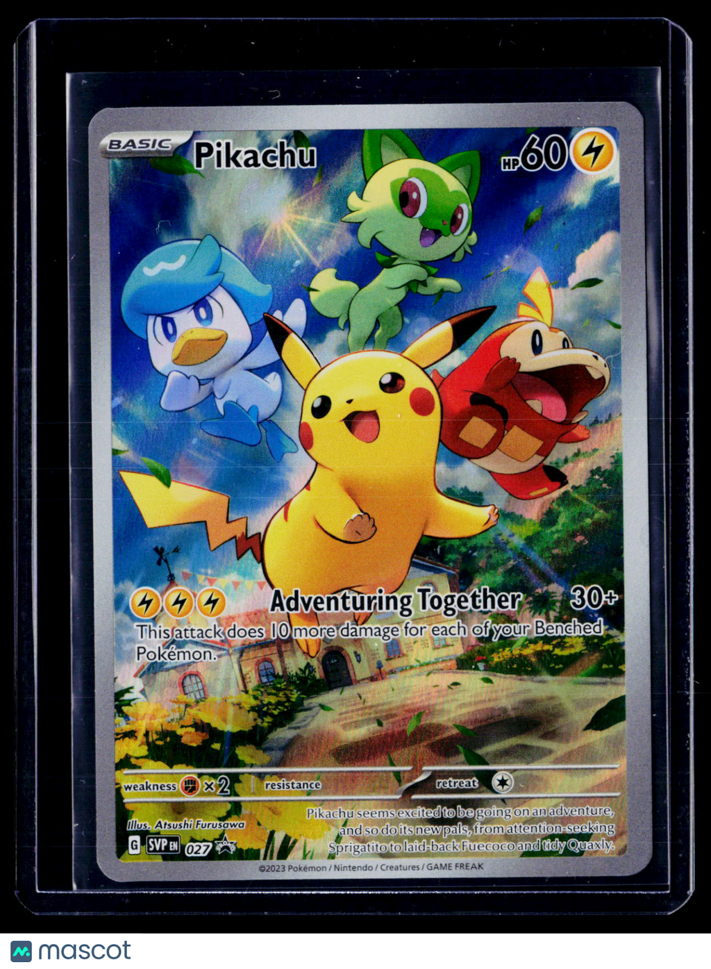 Pokemon Pikachu 027 Promo