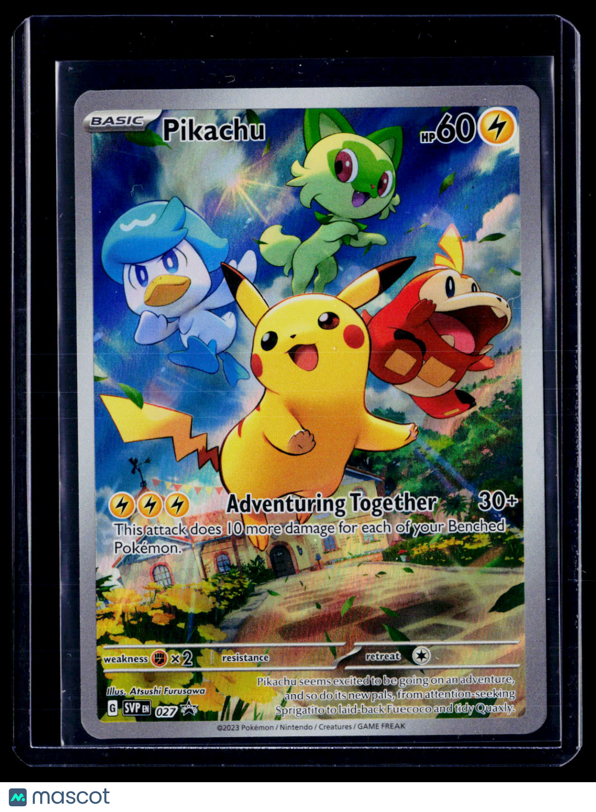 Pokemon Pikachu 027 Promo