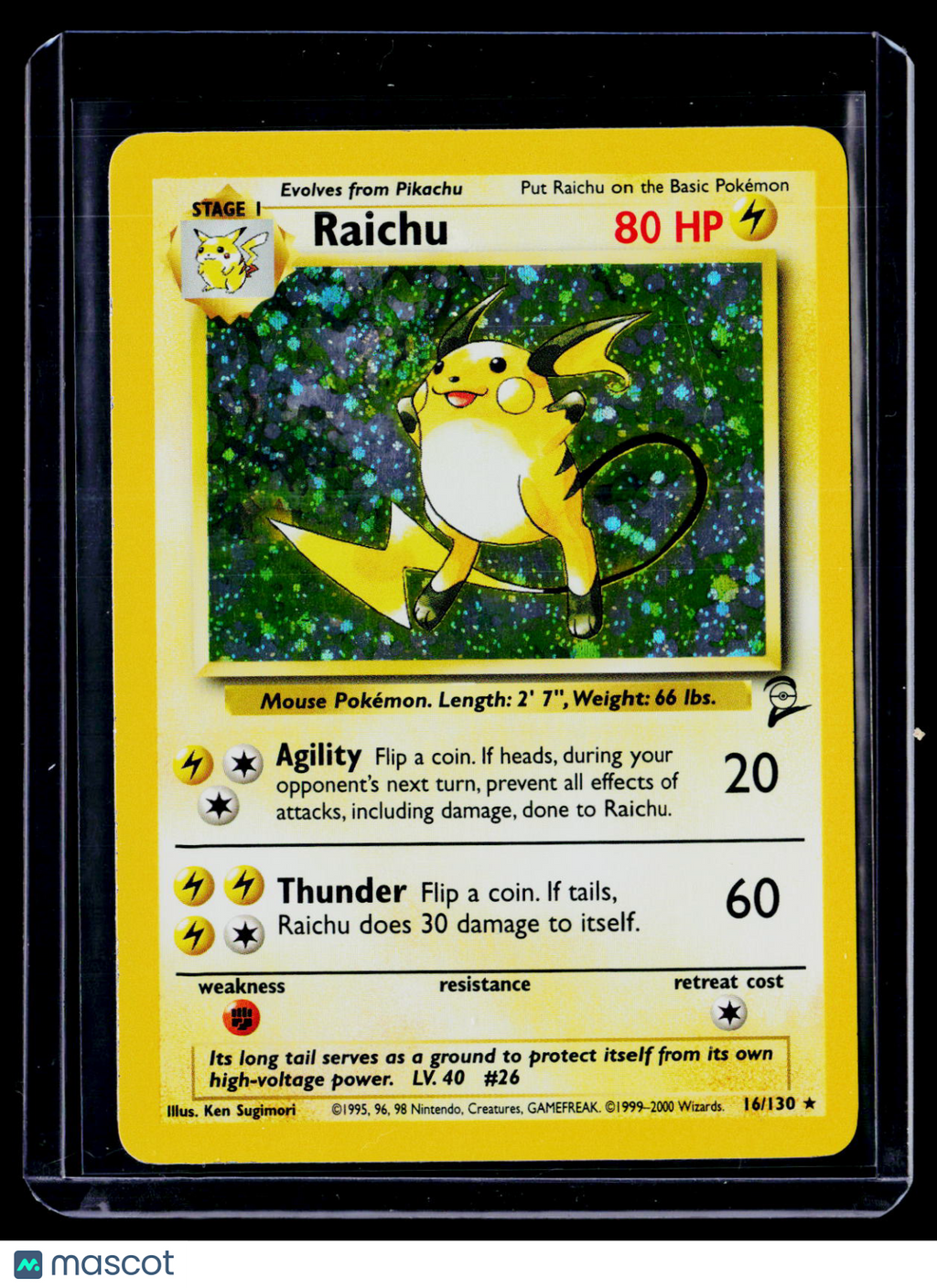 Pokemon Raichu 16 130