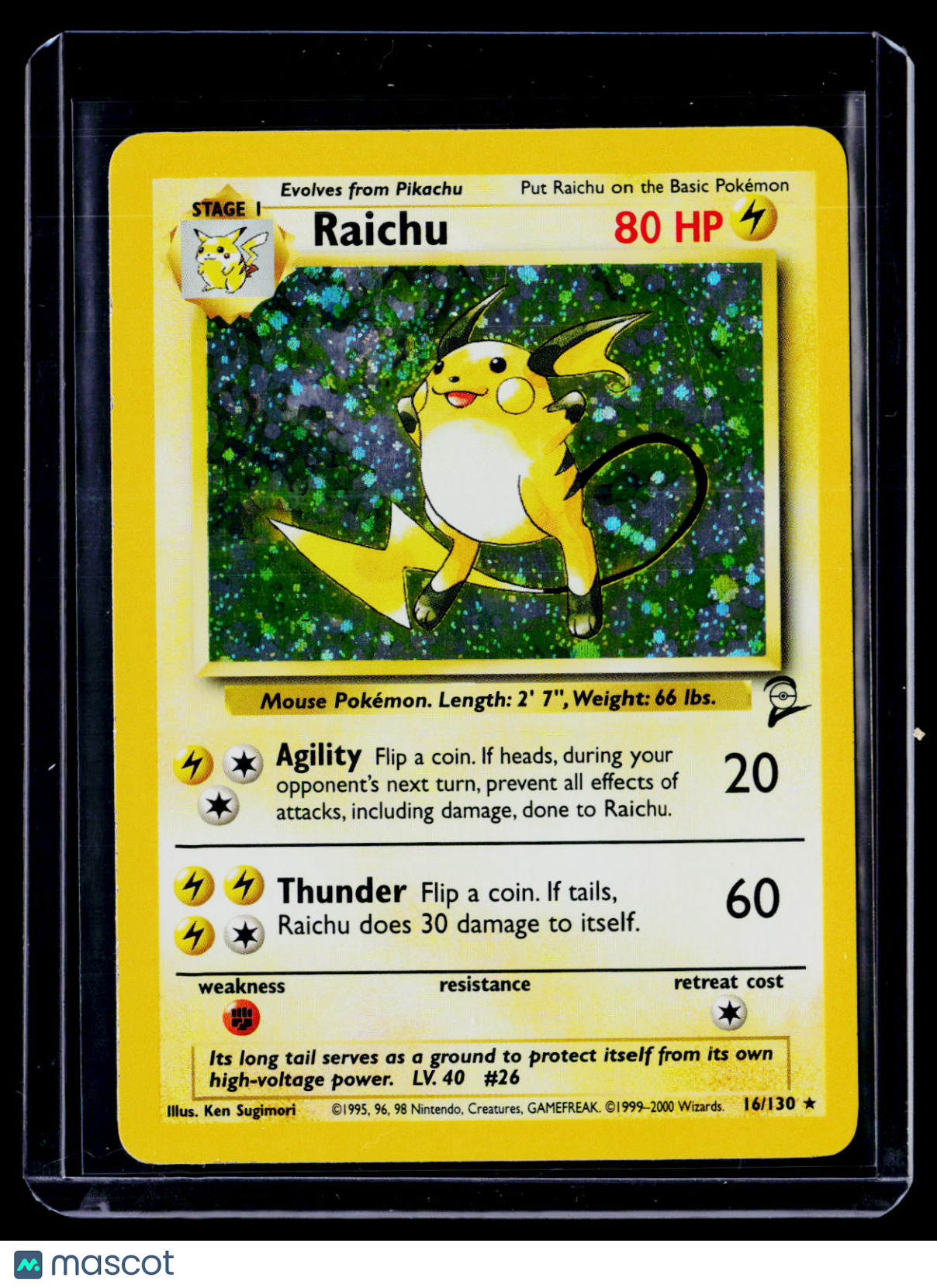 Pokemon Raichu 16 130