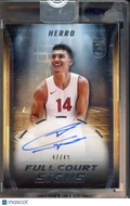 2024 Topps Three Tyler Herro Full Court Signs Auto 47/49