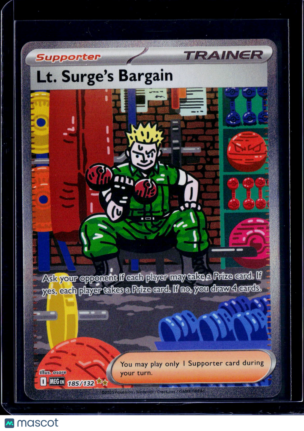 Lt. Surge's Bargain 185/132