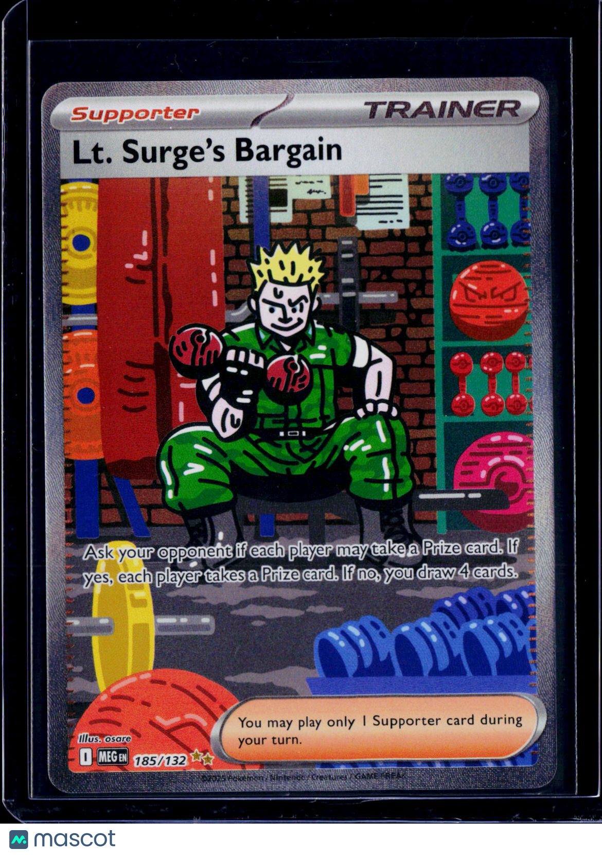 Lt. Surge's Bargain 185/132