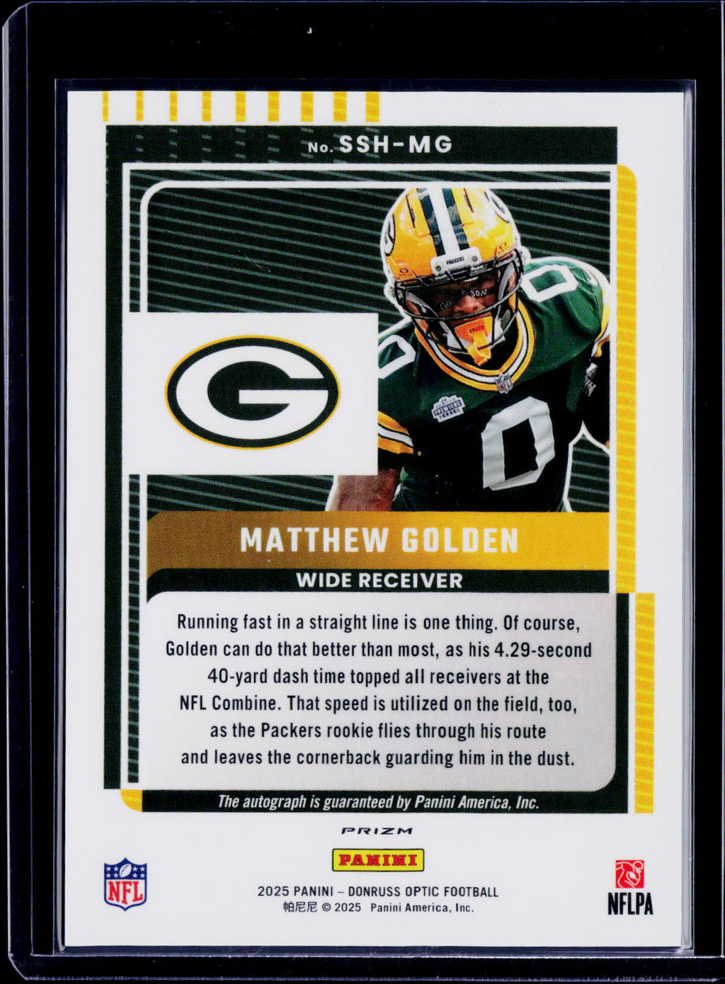 2025 Optic Matthew Golden Signature Series Auto RC