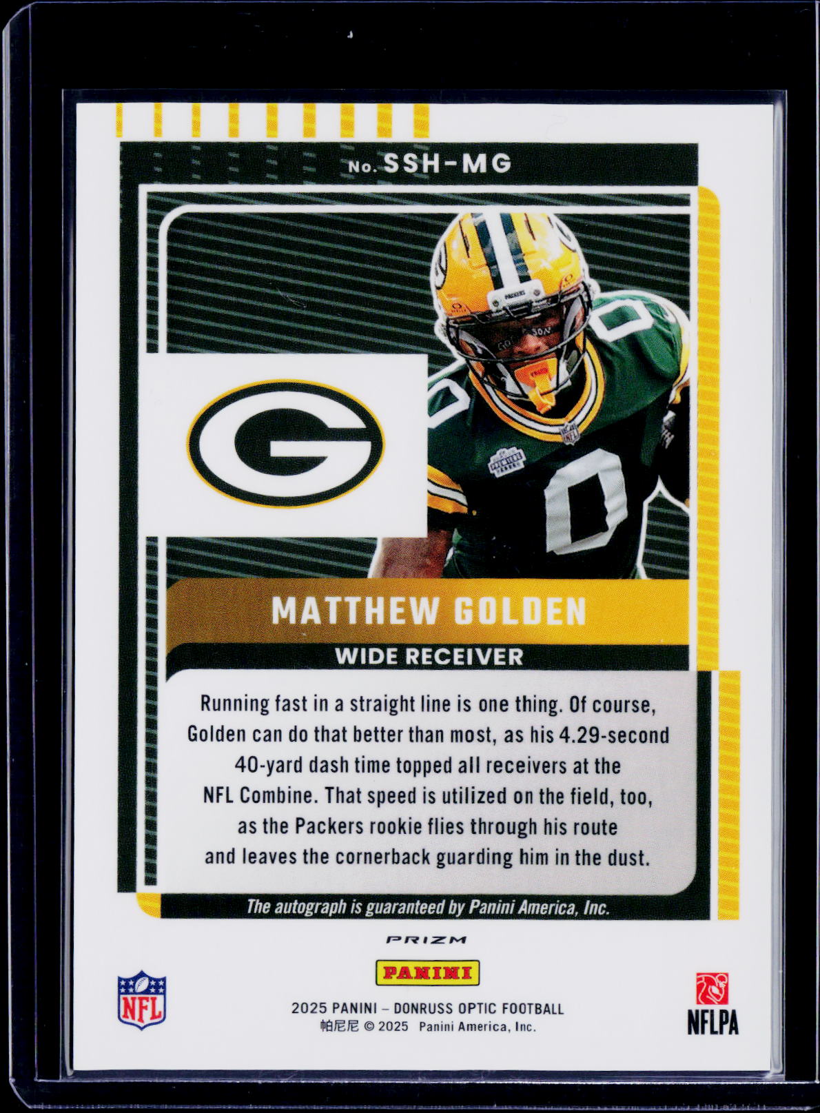 2025 Optic Matthew Golden Signature Series Auto RC