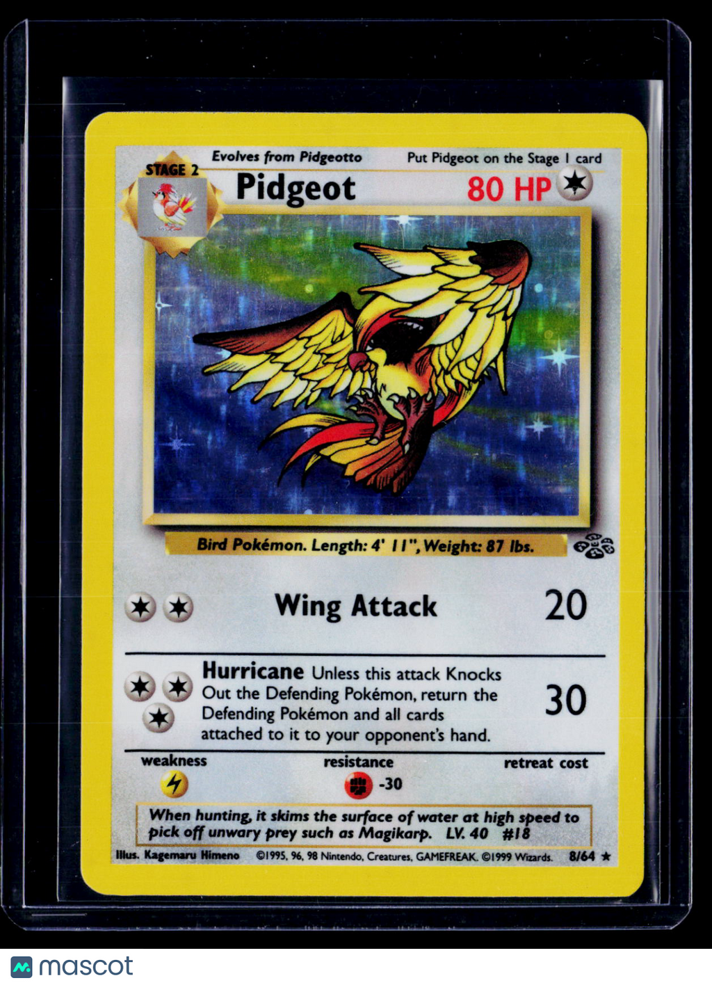 Pokemon Pidgeot 8 64