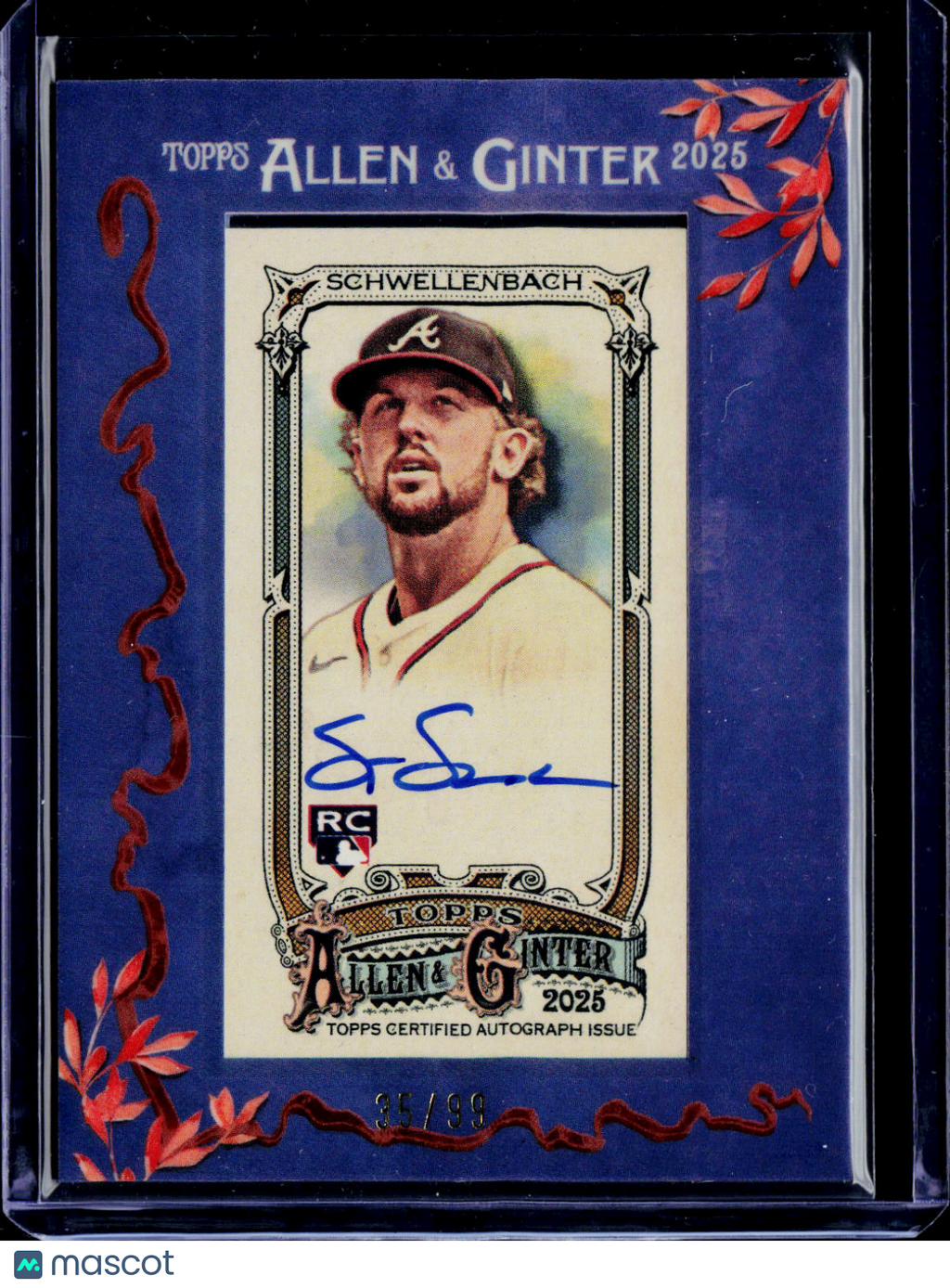2025 Allen & Ginter Spencer Schwellenbach Mini Framed Auto 35/99 RC