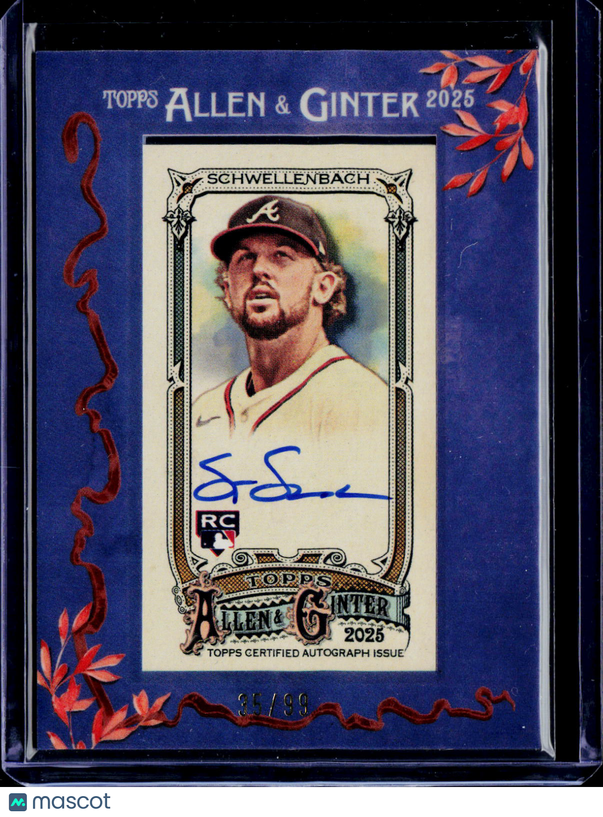 2025 Allen & Ginter Spencer Schwellenbach Mini Framed Auto 35/99 RC